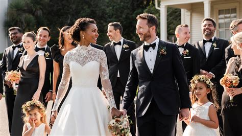 Malika Andrews and Dave McMenamin’s San Francisco Wedding .